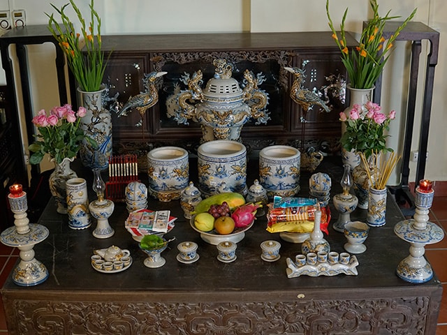 Thị trường gốm sứ Bát Tràng: Giữ hồn nghề, vươn tầm thời đại 4.0 3 boc bat huong