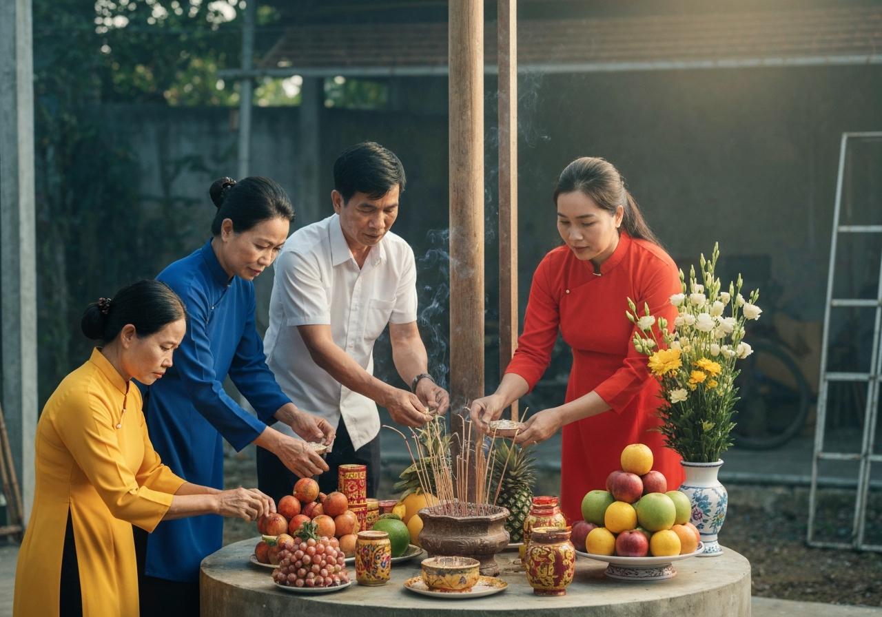 Sắm lễ vật cúng khoan giếng gồm những gì để tỏ lòng thành kính?
