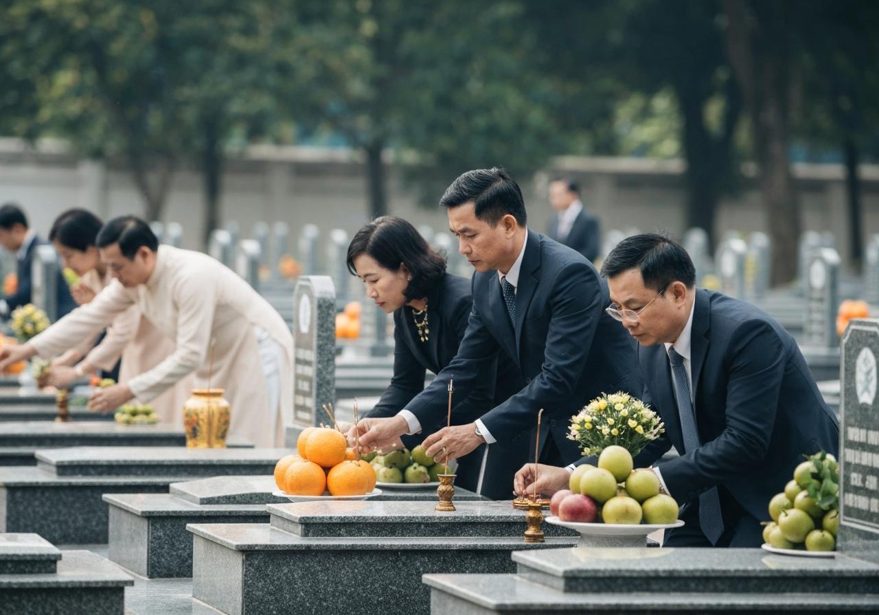 văn khấn liệt sỹ tại nghĩa trang