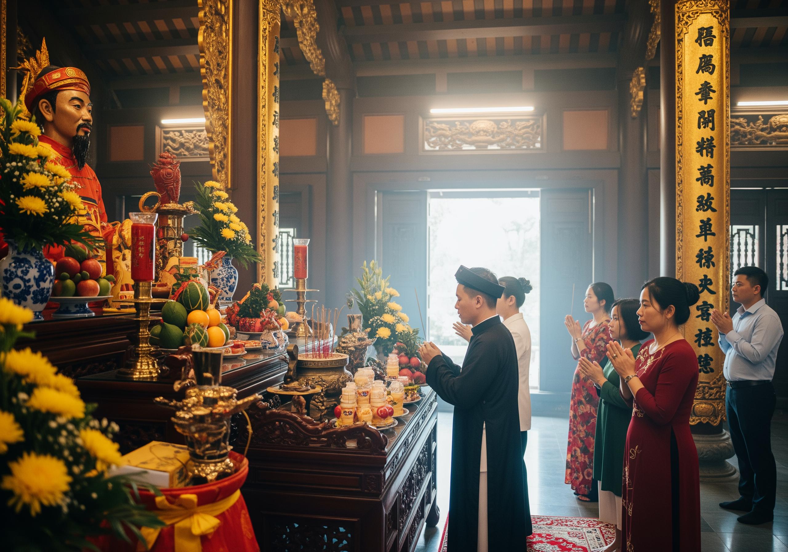 Hướng dẫn văn khấn Miếu Bà Phi Yến: Lễ vật, nghi thức và ý nghĩa tâm linh 3 văn khấn miếu bà phi yến