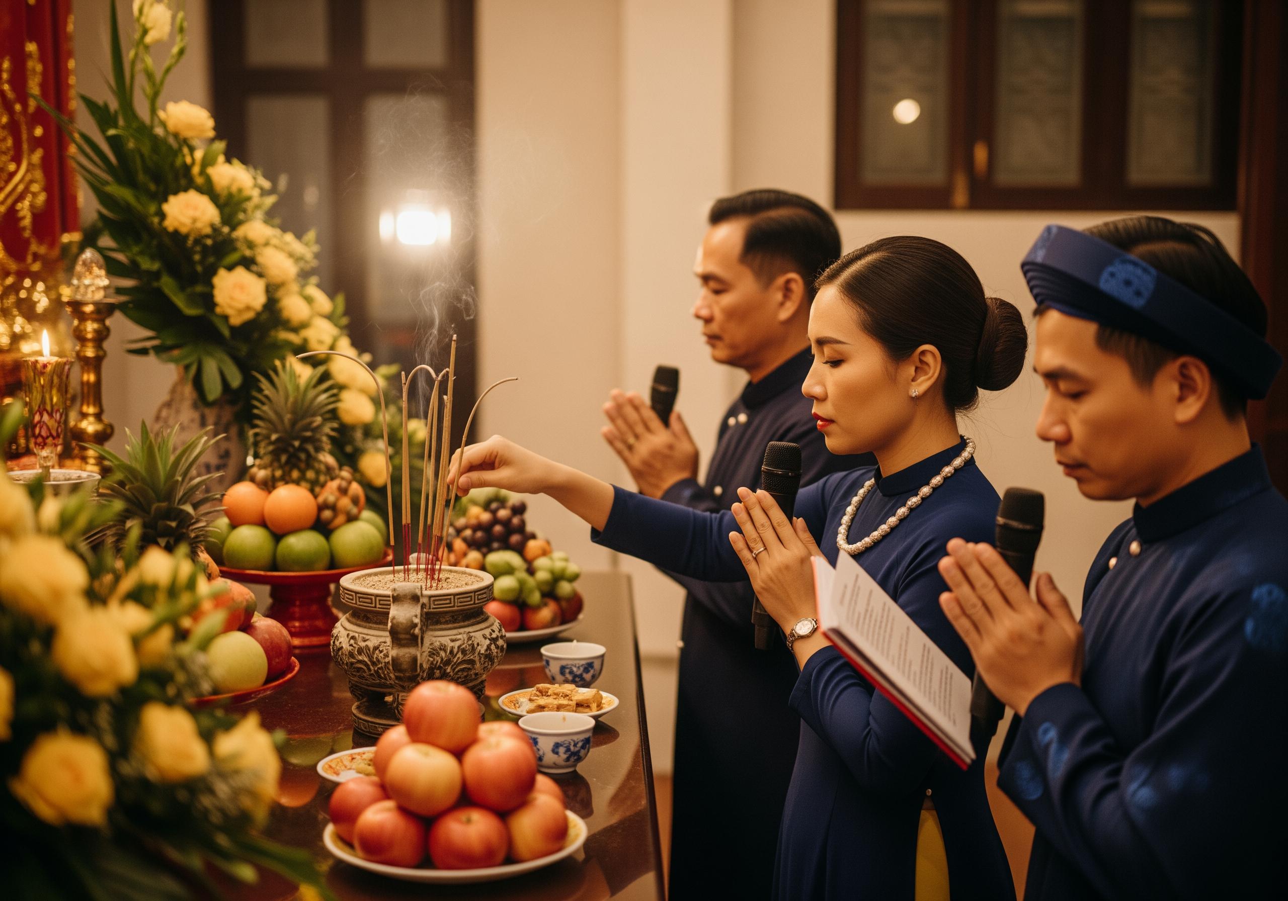 Văn khấn xin hạ lễ chuẩn: Hướng dẫn chi tiết, tránh sai sót tâm linh 3 văn khấn xin hạ lễ