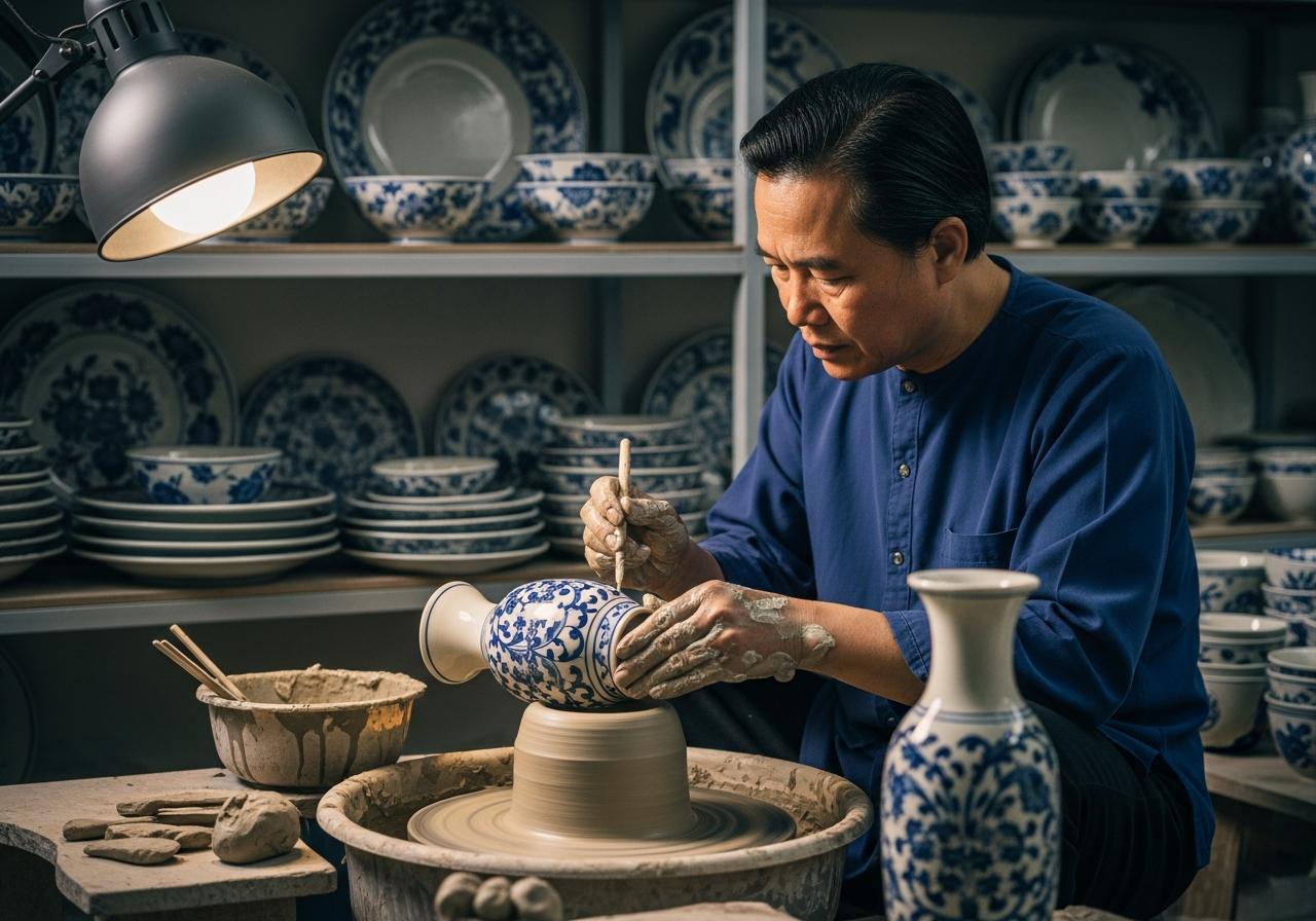 Sự phát triển của làng gốm Bát Tràng: Hành trình ngàn năm tinh hoa Việt 5 Khám phá những giá trị làm nên thương hiệu gốm Bát Tràng